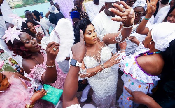 Afia Akoto & Chief Biney's Marriage Ceremony, Afia Asked For 4 Years For Nana