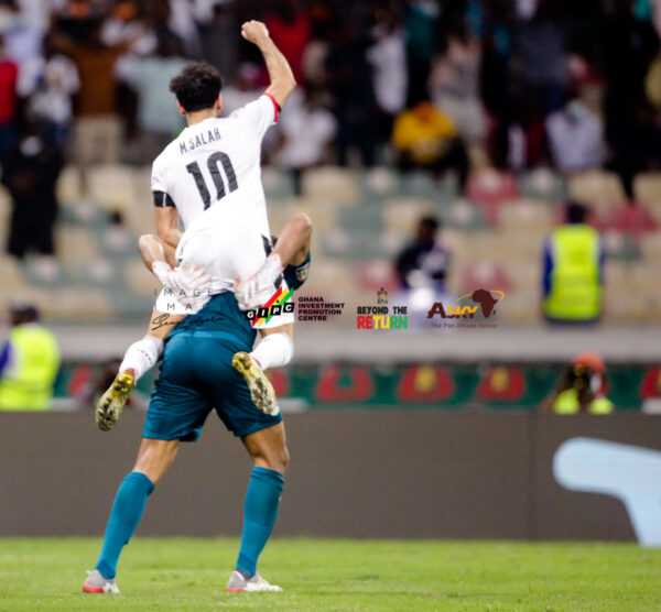 #AFCON2021: Mohamed SALAH Celebrates as Egypt make last 8