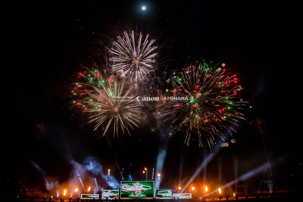 13th African Games Closing Ceremony Fireworks