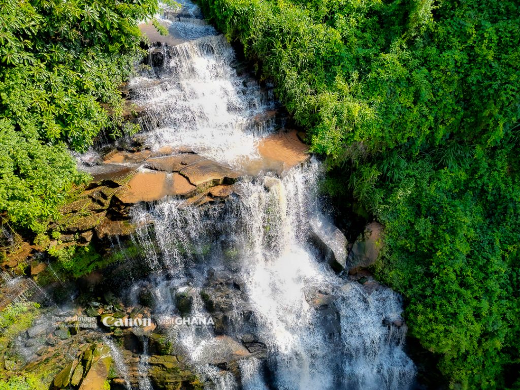 Kintapo waterfalls By Dron