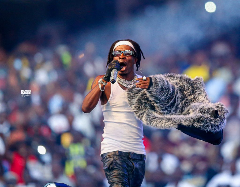 2025 PRESIDENT'S CUP: Shatta Wale Performs During Half Time