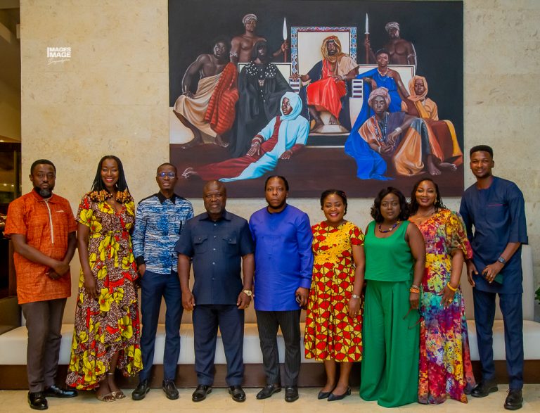 Volta Regional Minister James Gunu had an engagement with the Volta Brand Ambassadors.